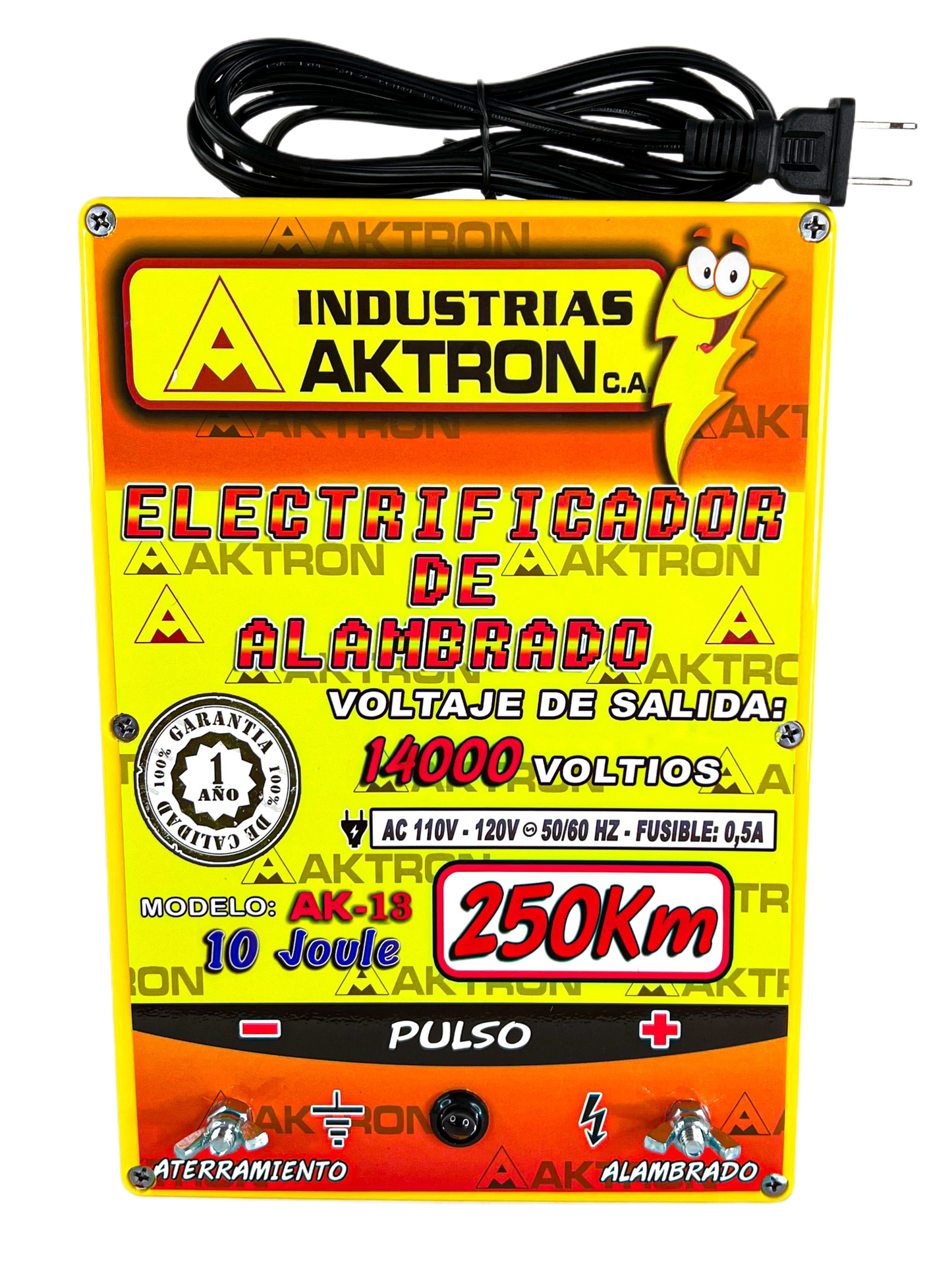 Energizador AKTRON 110V-250km