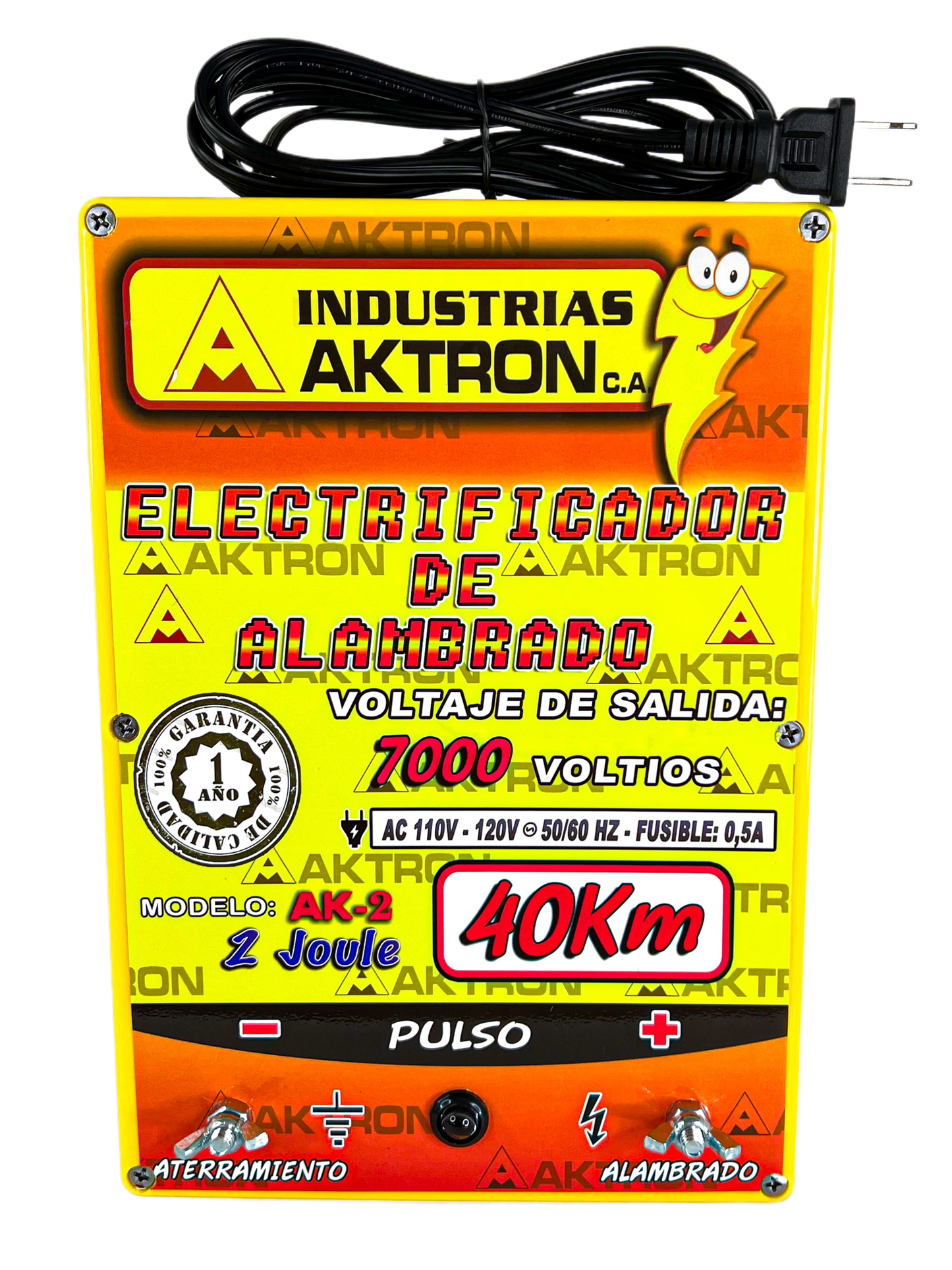 Energizador AKTRON 110V-40km