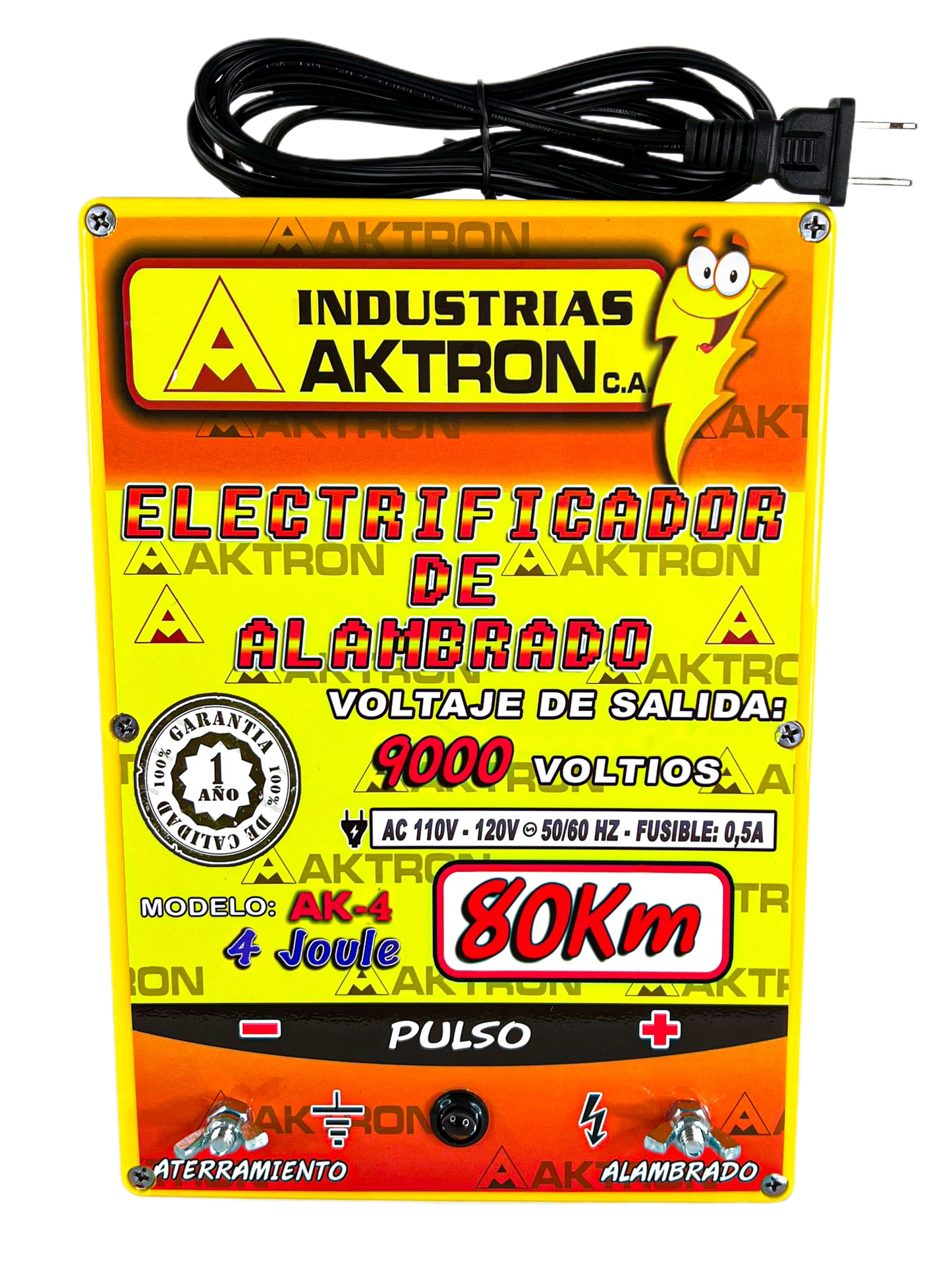 Energizador AKTRON 110V-80km