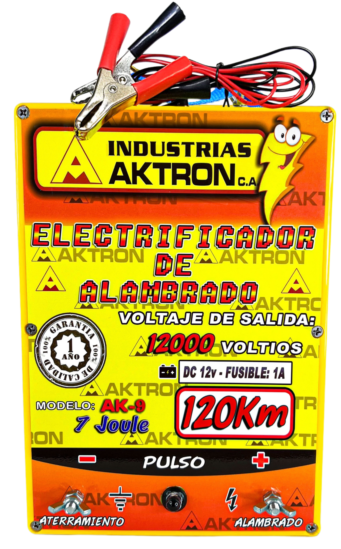 Energizador AKTRON 12V-120km