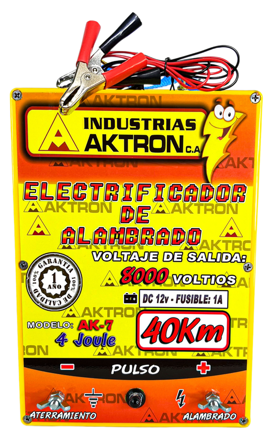 Energizador AKTRON 12V-40km