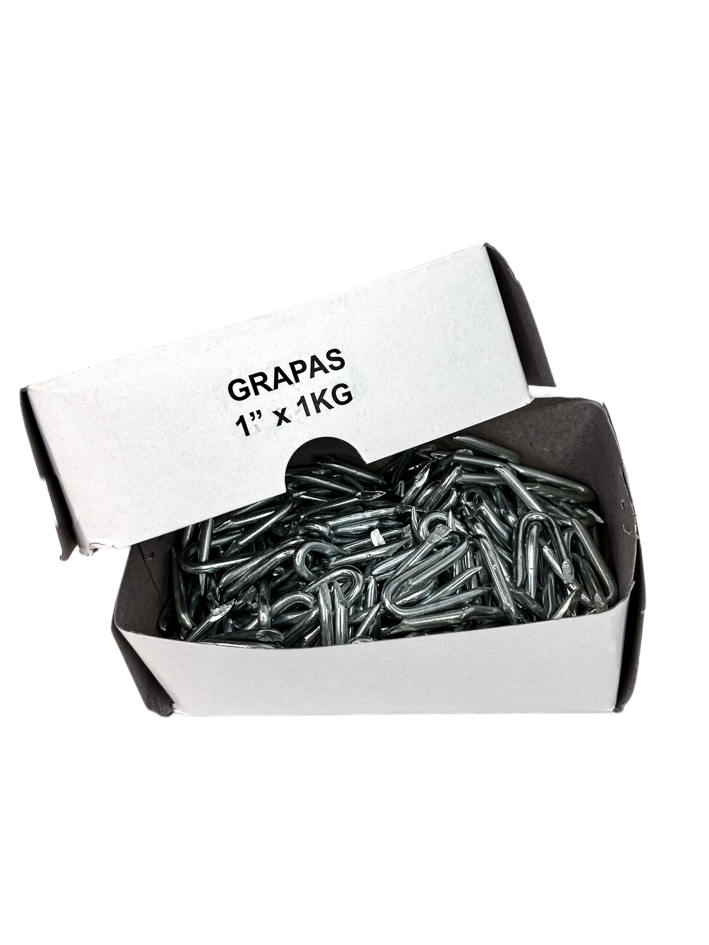 Grapas de 1'' para Cercas de Púas. Caja de 1 Kg